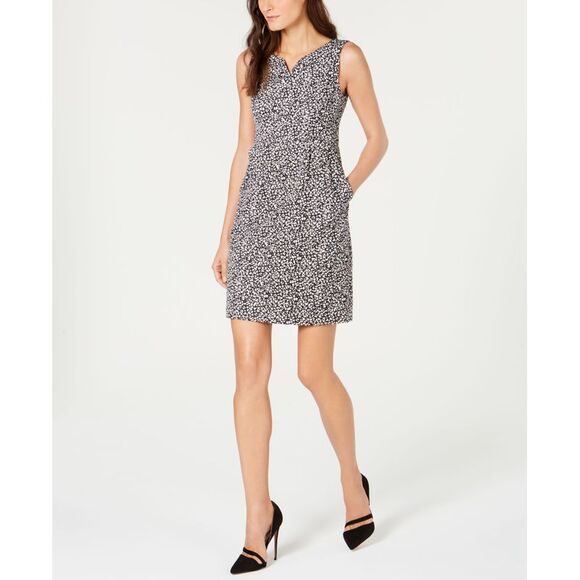 Nanette Lepore Animal Print Sheath Dress